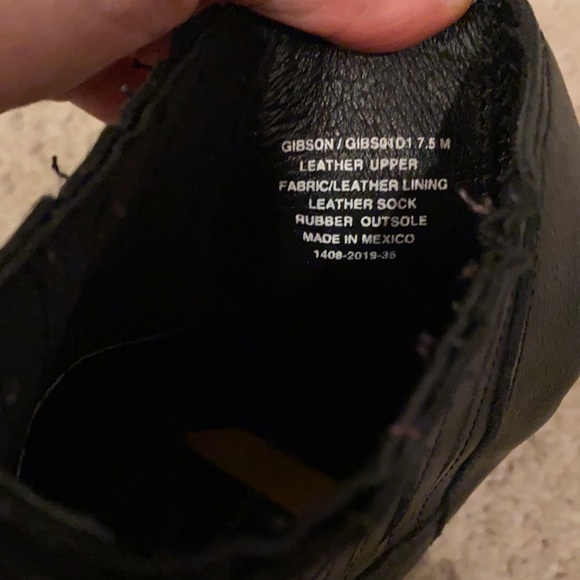 Steve Madden Black Ankle Boots with Silver Accents - Picture 4 of 6